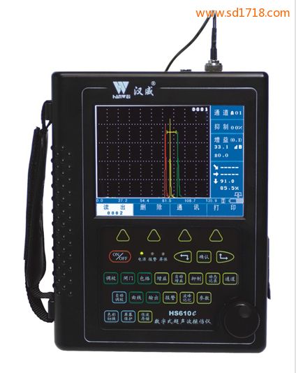 增強(qiáng)型數(shù)字真彩超聲波探傷儀HS610e